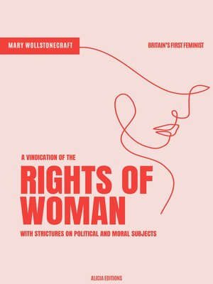 cover image of A Vindication of the Rights of Woman